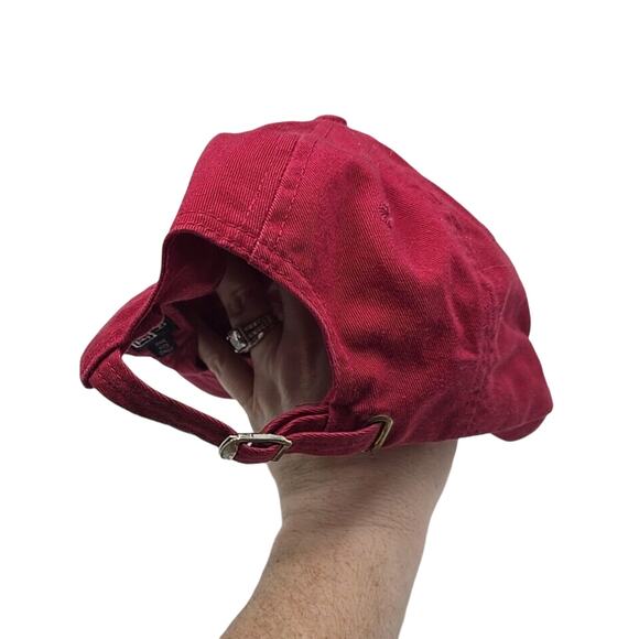 Vintage Polo Ralph Lauren SnowBeach Stadium Indian P Wing Rare 92 Stadium Hat - Picture 3 of 6